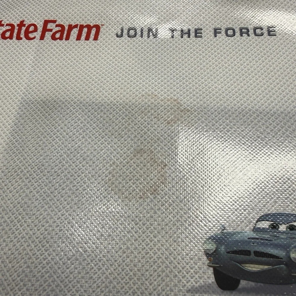 6 Disney Pixar Cars Movie State Farm Join The Force 2011 Tote Grocery Bags 2011*